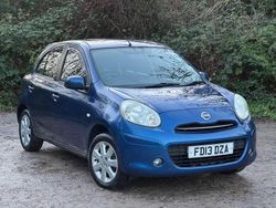 Blue Used 2013 Nissan Micra Acenta Hatchback | £5,895 (Expensive)