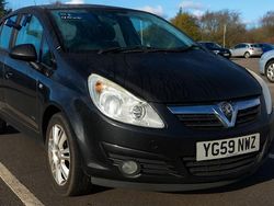 Black Used 2009 Vauxhall Corsa Design Edition Hatchback | £595 (Super price)