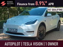 White Used 2024 Tesla Model Y RWD SUV | £28,399 (Fair price)