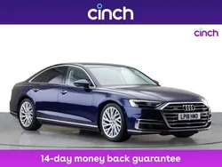 Blue Used 2018 Audi A8 Comfort Sedan | £23,999 (Fair price)