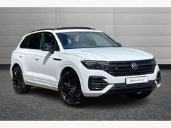 White Used 2022 VW Touareg Black Edition SUV | £43,282 (Fair price)