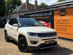 White Used 2019 Jeep Compass Limited SUV | £11,984 (Fair price)