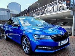 Blue Used 2023 Skoda Superb SportlinePlus Hatchback | £24,280 (Fair price)