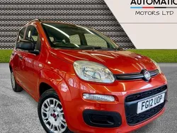 Red Used 2012 Fiat Panda Easy Hatchback | £4,790 (Fair price)