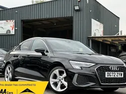 Black Used 2022 Audi A3 S-Line Sedan | £17,990 (Fair price)