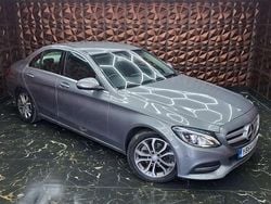 Silver Used 2015 Mercedes C220 Sedan | £9,399 (Fair price)