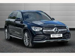 Black Used 2022 Mercedes GLC300 AMG Line Premium SUV | £34,250 (Fair price)