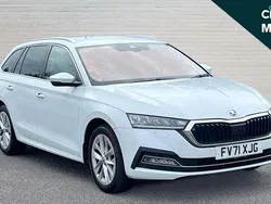 White Used 2022 Skoda Octavia SE L Estate | £19,733 (Expensive)