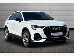 Glacier white Used 2021 Audi Q3 Black Edition SUV | £24,150 (Fair price)