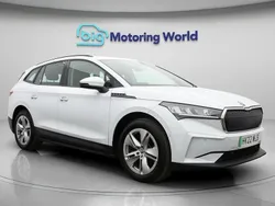 White Used 2022 Skoda Enyaq iV ecoSuite SUV | £16,900 (Fair price)