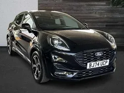 Black Used 2024 Ford Puma Gen-E ST-Line SUV | £20,959