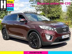 Red Used 2017 Kia Sorento 3 SUV | £10,819 (Good price)