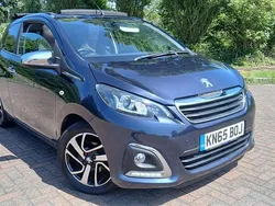 Blue Used 2015 Peugeot 108 Allure Hatchback | £4,995 (Fair price)