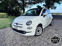 White Used 2016 Fiat 500C Lounge Cabriolet | £5,995 (Fair price)