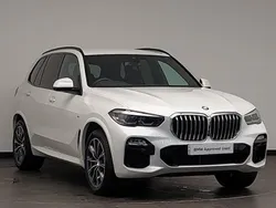 White Used 2021 BMW X5 M Sport SUV | £42,898 (Good price)