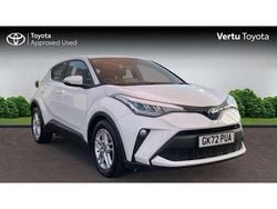 White Used 2022 Toyota C-HR SUV | £17,111 (Fair price)