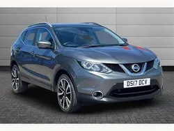 Grey Used 2017 Nissan Qashqai Tekna SUV | £10,350 (Fair price)