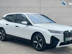 White Used 2022 BMW iX M Sport SUV | £33,483 (Good price)