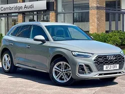 Grey Used 2021 Audi Q5 S-Line SUV | £25,857 (Fair price)