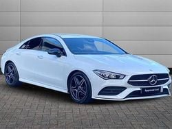 White Used 2023 Mercedes CLA180 AMG Line Premium Sedan | £25,095 (Fair price)