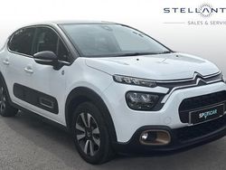 White Used 2022 Citroën C3 PureTech Hatchback | £11,829 (Fair price)