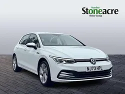 White Used 2023 VW Golf VIII Style Hatchback | £19,000 (Fair price)