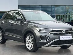 Indium grey metallic black Used 2022 VW T-Roc Style SUV | £24,023 (Fair price)