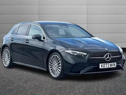 Black Used 2024 Mercedes A180 AMG Line Premium Plus Hatchback | £28,495 (Expensive)