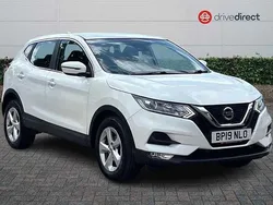 White Used 2019 Nissan Qashqai Acenta Premium SUV | £11,664 (Good price)
