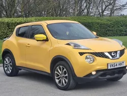 Yellow Used 2014 Nissan Juke Tekna SUV | £4,945 (Good price)