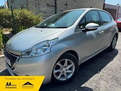 Silver Used 2015 Peugeot 208 Active Hatchback | £3,495 (Good price)