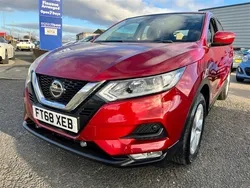 Red Used 2019 Nissan Qashqai Acenta Premium SUV | £9,995 (Super price)