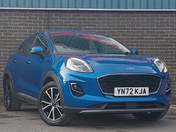 Blue Used 2022 Ford Puma Titanium Hatchback | £14,298 (Fair price)