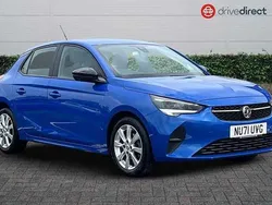 Special metallic voltaic blue Used 2021 Vauxhall Corsa Hatchback | £10,851 (Fair price)