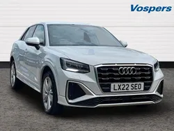 White Used 2022 Audi Q2 S-Line SUV | £22,450 (Fair price)