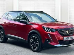 Red Used 2020 Peugeot 2008 GT-line SUV | £15,122 (Fair price)