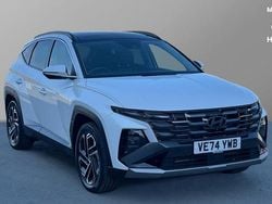 Atlas white Used 2025 Hyundai Tucson Ultimate SUV | £33,309 (Super price)