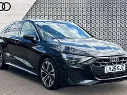 Black Used 2025 Audi A3 S-Line Hatchback | £30,656 (Expensive)