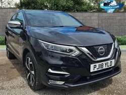 Black Used 2018 Nissan Qashqai Tekna+ SUV | £14,999 (A bit pricey)