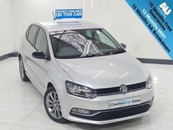 Silver Used 2015 VW Polo Design Hatchback | £5,795 (Fair price)
