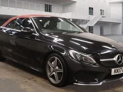Black Used 2017 Mercedes C250 AMG Line Premium Plus Cabriolet | £16,290 (Good price)
