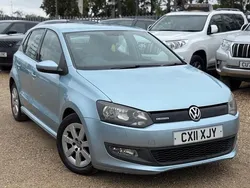 Blue Used 2011 VW Polo Hatchback | £2,499 (Fair price)