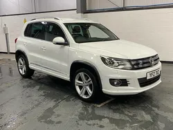 White Used 2015 VW Tiguan R-line SUV | £10,798 (Fair price)