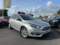 Silver Used 2016 Ford Focus Titanium Hatchback | £5,895 (Fair price)