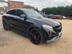 Black Used 2017 Mercedes GLE63 AMG Premium Coupe | £38,500 (Good price)