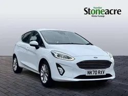 White Used 2020 Ford Fiesta Titanium Hatchback | £11,500 (Fair price)