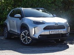 Silver Used 2022 Toyota Yaris Hybrid SUV | £22,186 (Fair price)