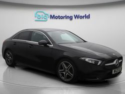 Black Used 2021 Mercedes A220 AMG line Sedan | £19,100 (Fair price)