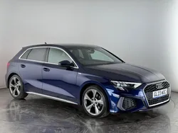 Blue Used 2023 Audi A3 Sportback S-Line Hatchback | £22,350 (Fair price)