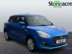 Blue Used 2018 Suzuki Swift SZ-T Hatchback | £8,990 (A bit pricey)